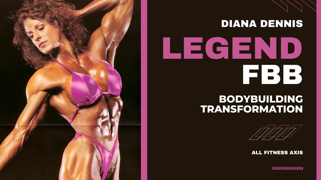 Former Legend FBB Bodybuilder Diana Dennis: Muscle Flex Icon and Bodybuilding Transformation