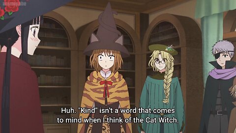 cat witch is easy to please | Champignon Witch