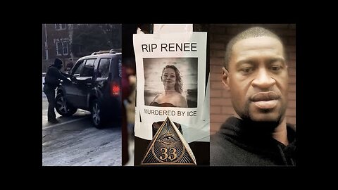 PSYOP ON 33RD STREET! ICE FAKE SHOOTING OF RENEE GOOD OCCURS 5 BLOCKS AWAY FROM GEORGE FLOYD PSYOP!