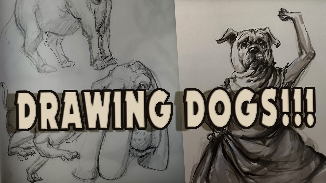 drawing dogs