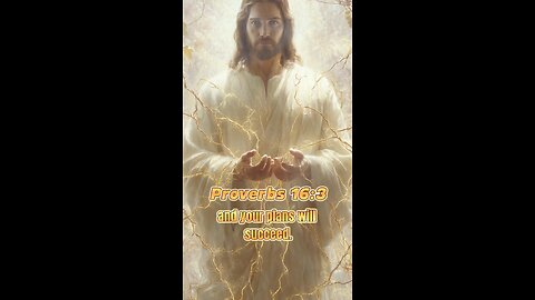 Proverbs 16:3 | Success Through Surrender #faith #jesus #dailybibleinspiration #dailybiblemotivation