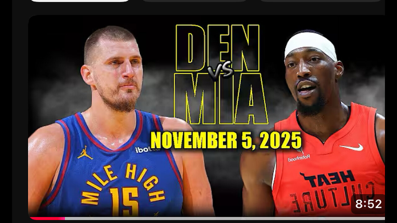 Denver Nuggets vs Miami Heat highlights