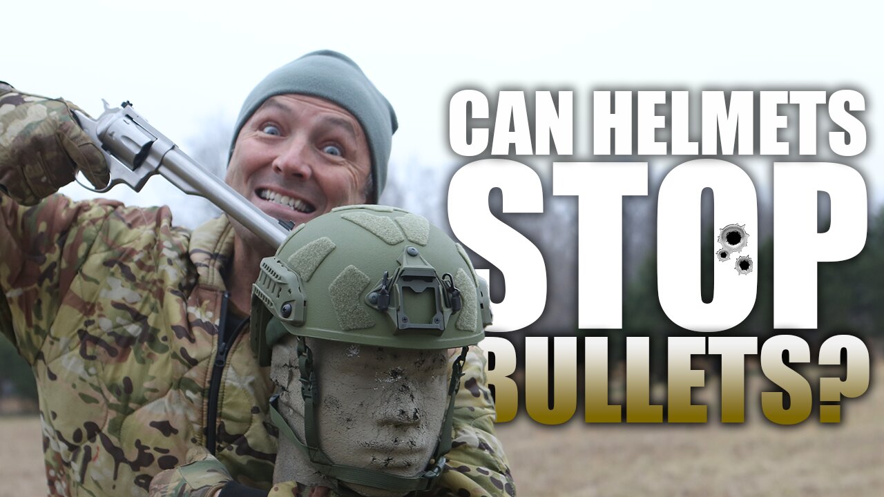 Can Helmets Stop Bullets?