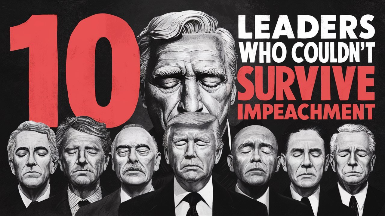 10 Leaders Who Couldn't Survive Impeachment