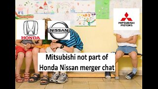 Honda and Nissan merger will not include Mitsubishi