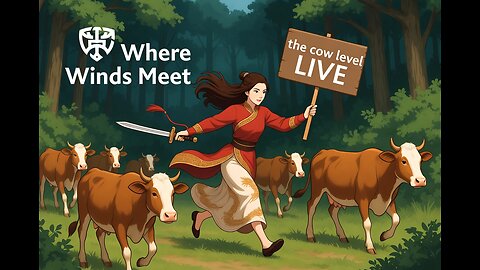 Where Winds Meet. Cows Gone wild !