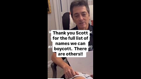 Scott - Thank you for the list