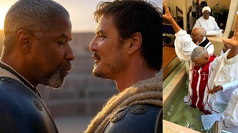 Denzel Washington Kissed A Man On The Lips & Then Got Baptized To Become A Preacher?