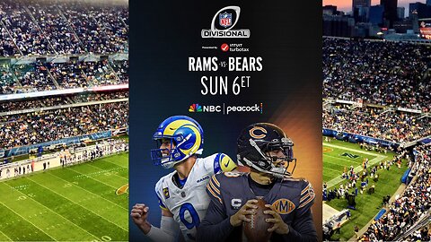 Rams @ Bears: LIVE Divisional Round Reaction & Commentary #divisionalround #rams #bears