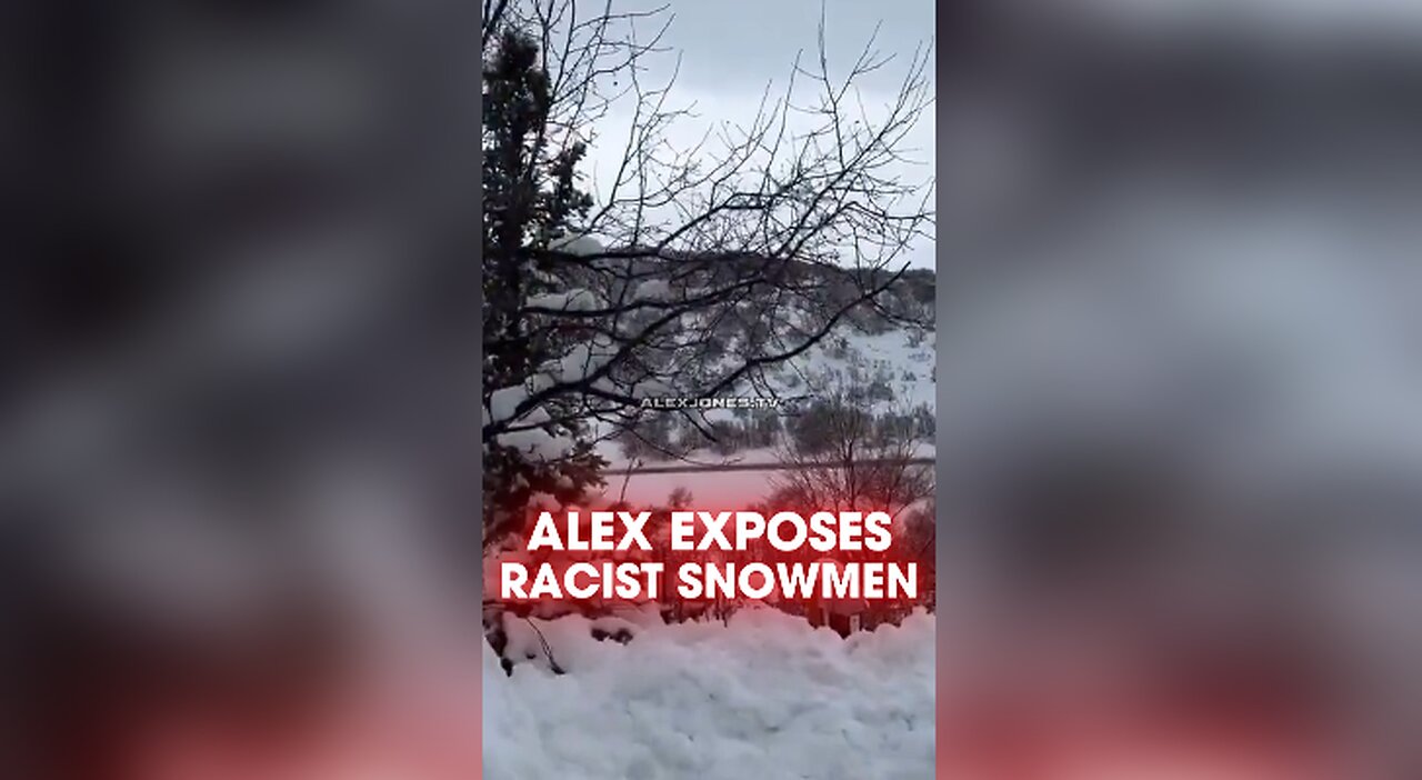 Alex Jones Exposes Racist & Transphobic Snowmen - 12/28/24