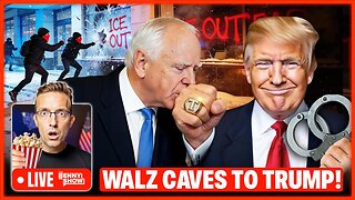 VICTORY: Tim Walz CAVES To Trump, Police Start ARRESTING Rioters & Working With ICE | O'Keefe LIVE