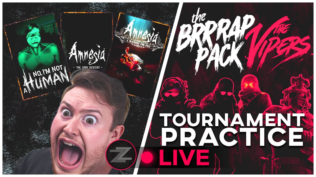 🔴LIVE IN 1440p! - No I'm Not A Human, Amnesia Games, TOURNAMENT PRACTICE! - Come Hang Out!
