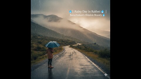 Rainy Day in Rakhni 🌧️ | Discover Balochistan’s Hidden Beauty & Peaceful Vibes