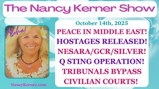 Peace in Middle East! Hostages Released! NESARA/Silver! Q Sting Op! Tribunals Over Civilian Courts!