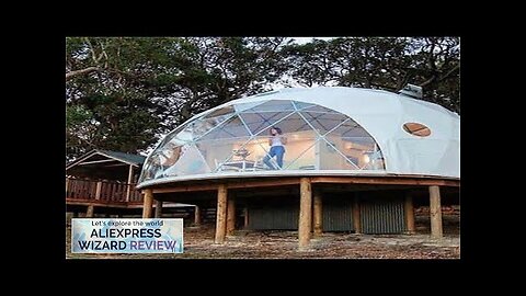 Trade Show Tent 8m diameter igloo geodesic dome steel structure camping tent Review