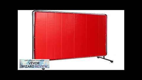 VEVOR Welding Screen with Frame 6' x 6' Welding Curtain with 4 Review