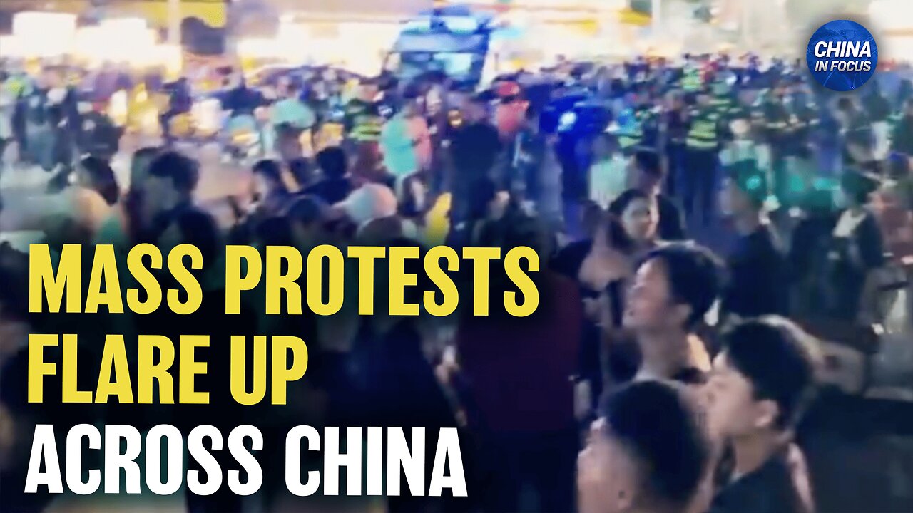 China Protests Flare Up Ahead of Regime Anniversary; China’s Economy Staggering: Expert
