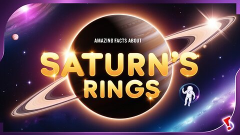 Amazing Facts About Saturn’s Rings! 🪐#Saturn #SpaceFacts #Astronomy