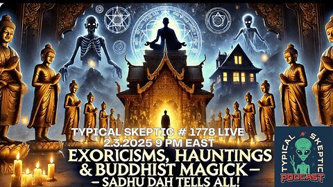 EXORCISMS, HAUNTINGS, BUDDHIST MAGICK - SADHU DAH TELLS ALL