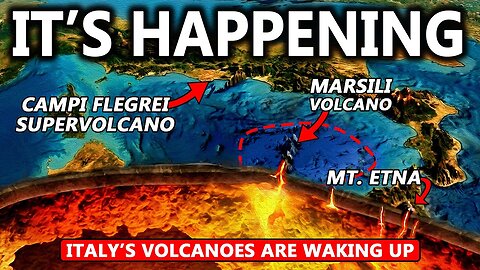 Volcanic Activity is Increasing Surrounding a Supervolcano Lurking Beneath the Mediterranean ⚠️