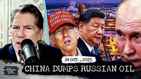 DISASTER FOR PUTIN: China Halts Russian Oil Purchases After Trump Sanctions Bite