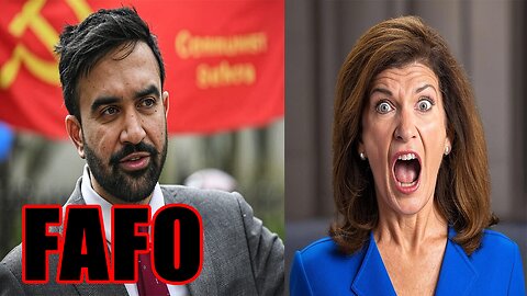 Kathy Hochul FINDS OUT when her Communist Mamdani endorsement BACKFIRES! FAFO!