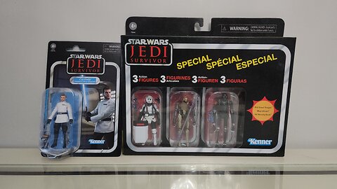 Jedi Survivor Cal Kestis (Imperial Officer Disguise) & 3-Pack @amazon