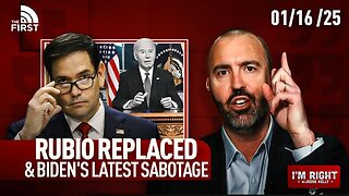 Rubio Replaced, Spending Wars & Biden's Legacy | I'm Right with Jesse Kelly (1-16-25)