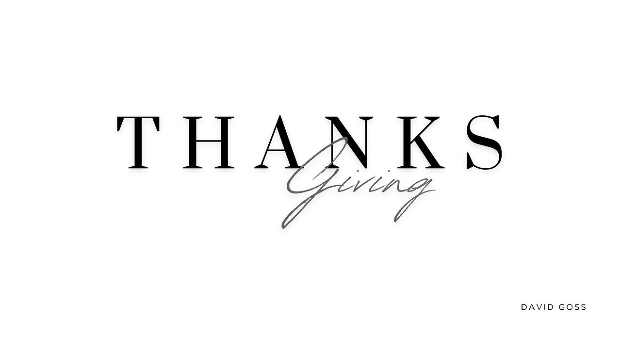 Thanksgiving | Life Chapel | 11.23.25