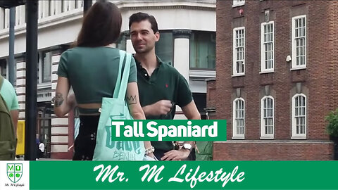 Watch Me Approach A Tall Long Legged Spanish Girl In London