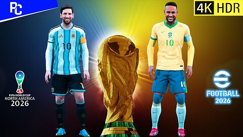 eFootball™ 2026 144 fps GTX 1660 Super 🇦🇷Argentina vs 🇧🇷Brazil | Phil Gaming OP