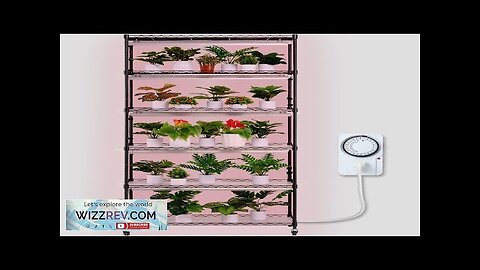 VEVOR Plant Stand with Grow Light 6 Tiers 180W 70.9" Indoor Plant Review