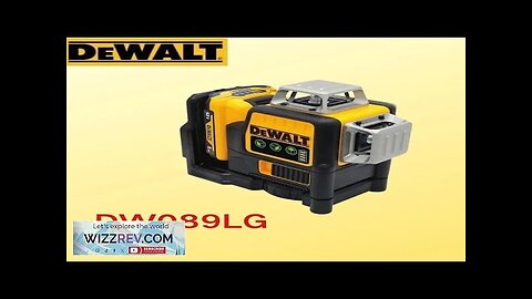 Dewalt 3 Sides*360 Degree Vertical 12 Lines Laser Level Horizontal Green Light Review