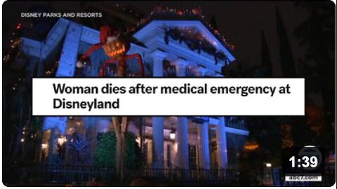 Now they're dropping dead on Disney's haunted rides?