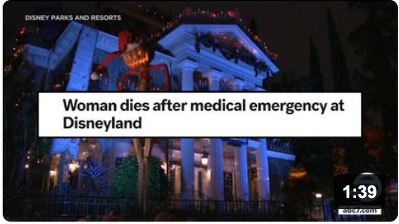 Now they're dropping dead on Disney's haunted rides?