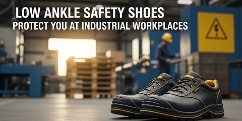 Why Low Ankle Safety Shoes Are Essential for Workers | Buy Industrial Safety Shoes | Mallcom PPE