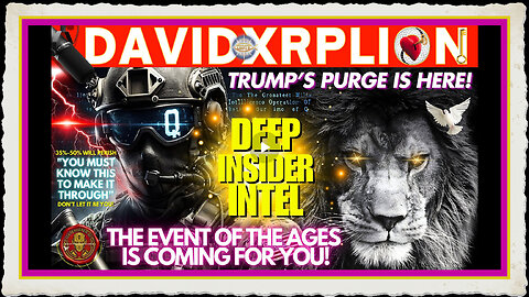David XRPLion MAJOR PROPHETIC WORD - JUST RELEASED -Must Watch (New Video) TRUMP NEWS