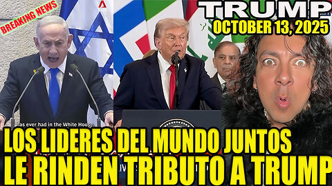 RINDEN TRIBUTO A TRUMP LOS LIDERES MAS PODEROSOS DEL MUNDO