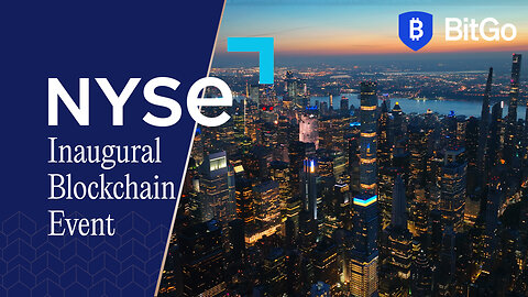 Wall Street on Chain: BitGo at the First Blockchain Event on the NYSE Floor