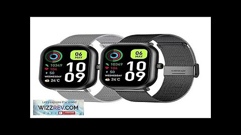 22mm Quick Release Steel Mesh Belt Replacement Strap for Zeblaze Smart Watch Review