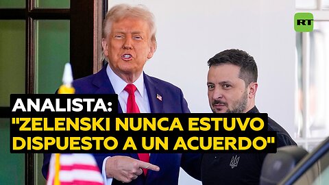 Analista: "Zelenski nunca estuvo dispuesto o favorable a un acuerdo"
