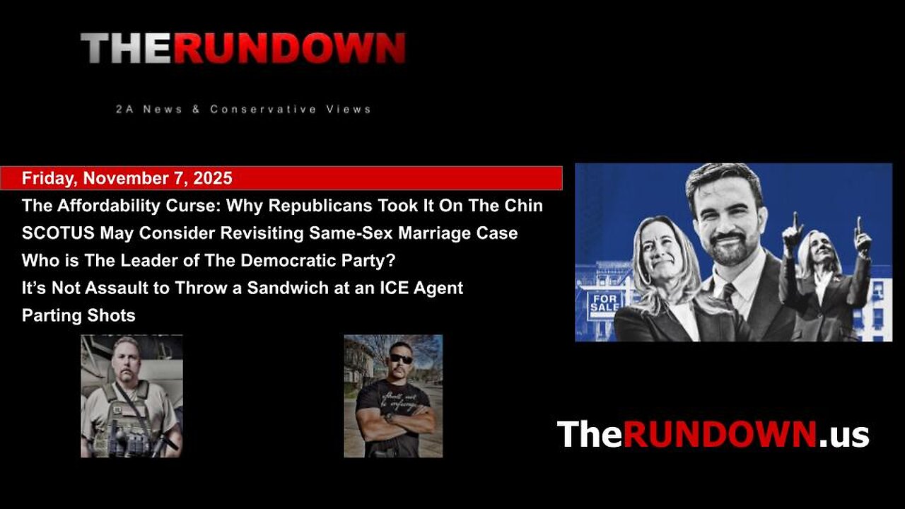 #1005 - The Affordability Curse: Why Republicans Took It On The Chin