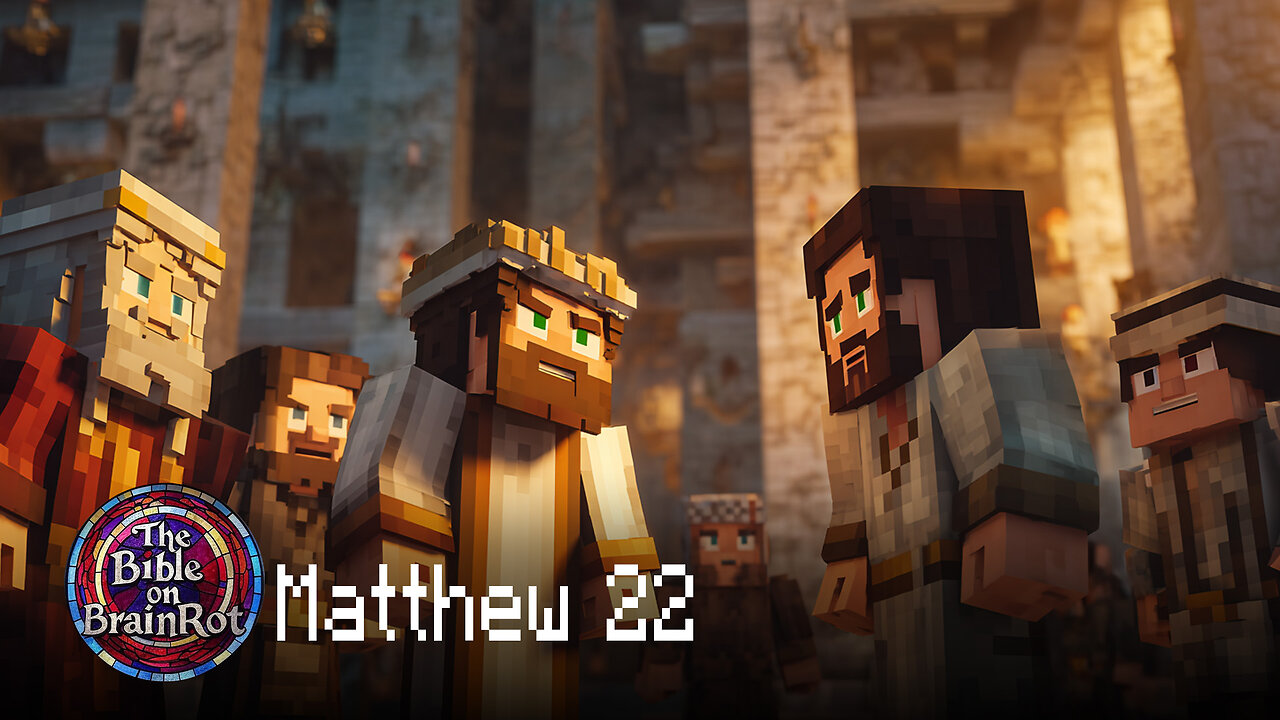 Matthew 22 – The Trap and the Truth | The Bible on BrainRot
