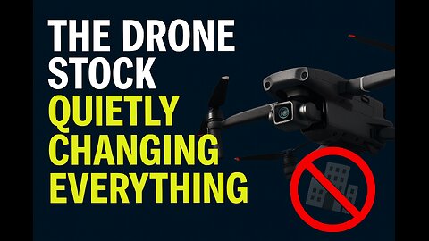 “This Microcap Drone Company Could Quietly Change Everything”