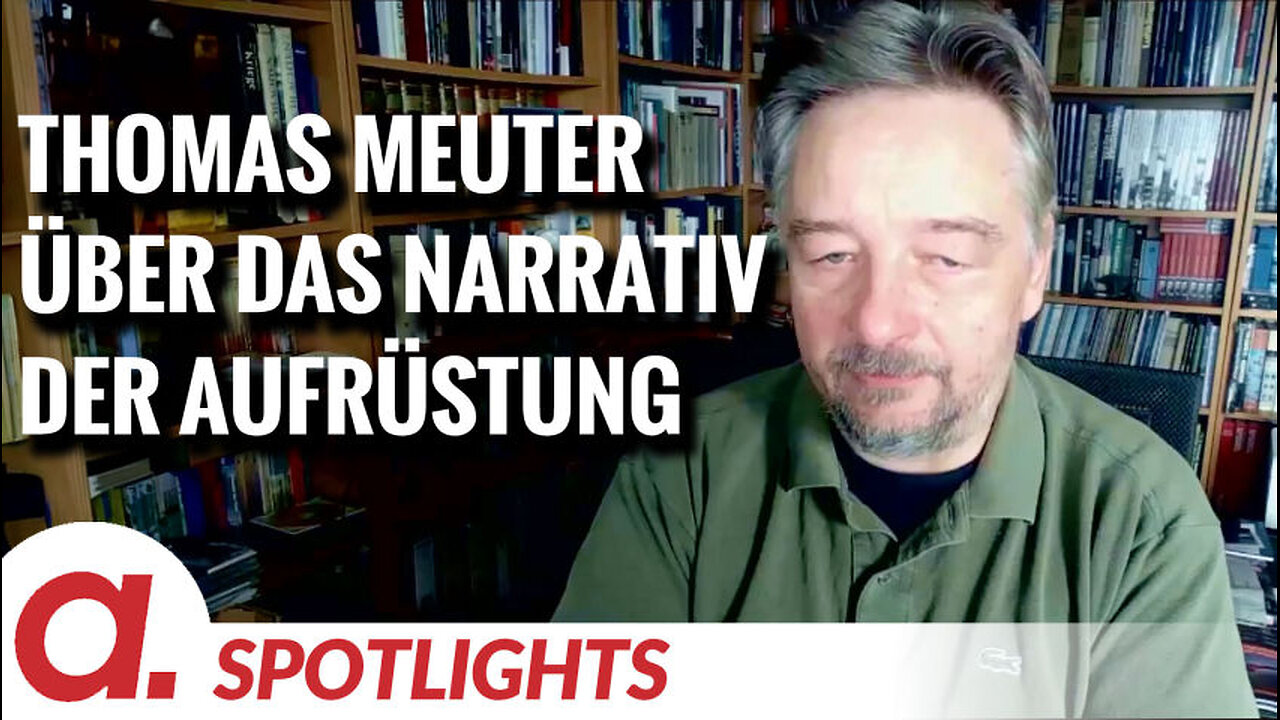 Spotlight: Thomas Meuter über das Narrativ der angeblich notwendigen Aufrüstung