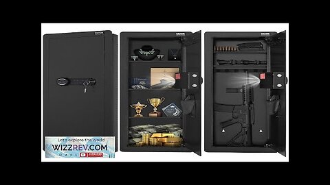 VEVOR 42.91" Tall Wall Gun Safe 4-Tier Hidden Gun Safe with Keypad Review