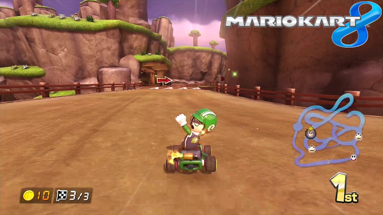 Mario Kart 8 Wii U Online “Yoshi Valley Rally”