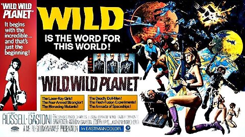 WILD WILD PLANET 1966 Mad Scientist Kidnaps Subjects for Bizarre Tests FULL MOVIE HD & W/S