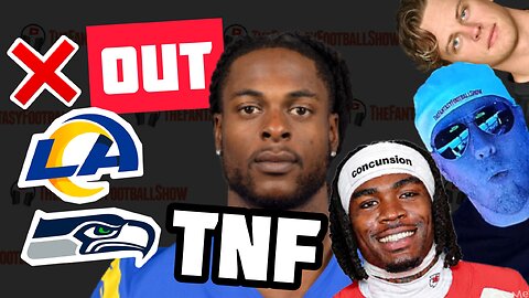 Week 16 TNF Kickoff 🏥 Davante Adams OUT ✅ Burrow 🏥 Rice