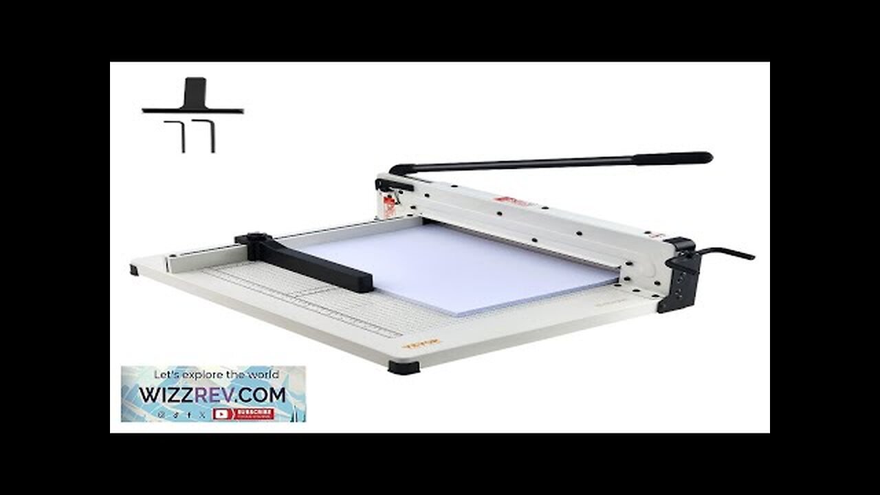 VEVOR Paper Cutter 17" A3 Guillotine Paper Trimmer 400 Sheet Capacity Metal Review